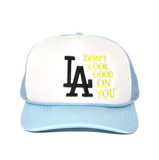 LA Stigma Trucker Hat (baby blue)