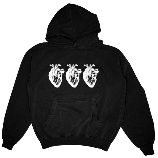 Guard Your Heart Hoodie (aged black)